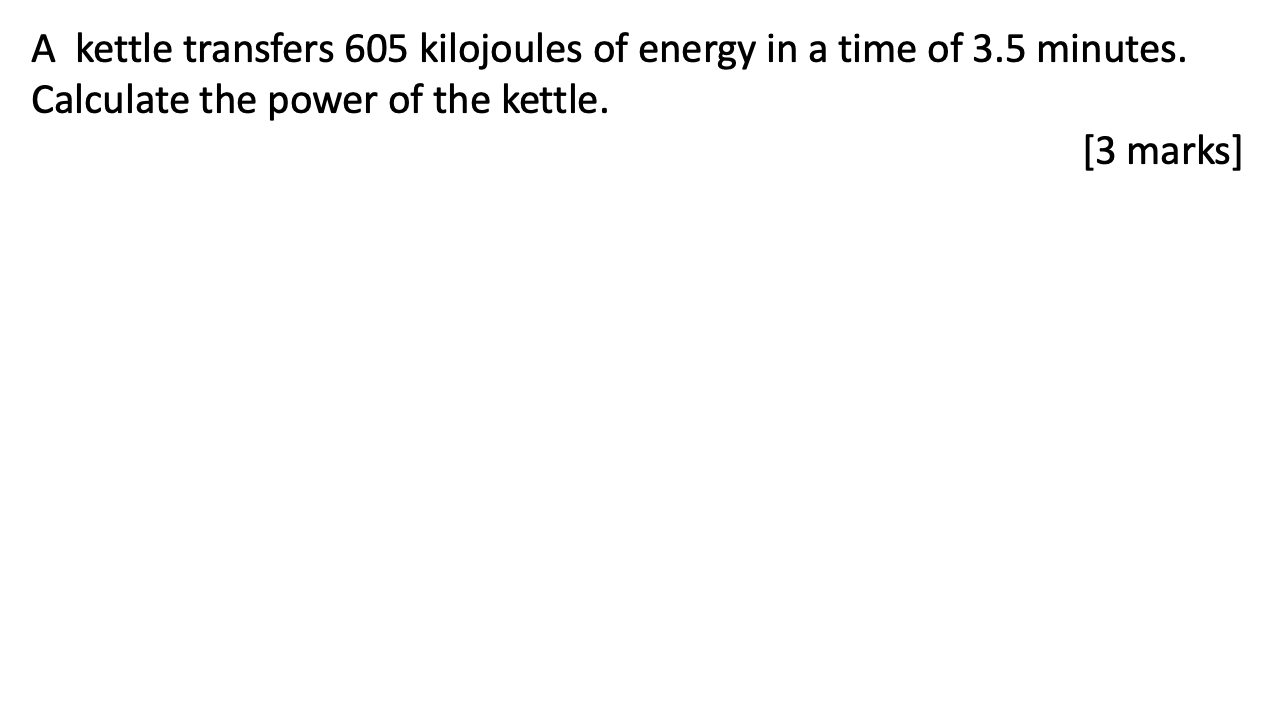 Using the FIFAcalc system for a 3 mark question (animated gif).