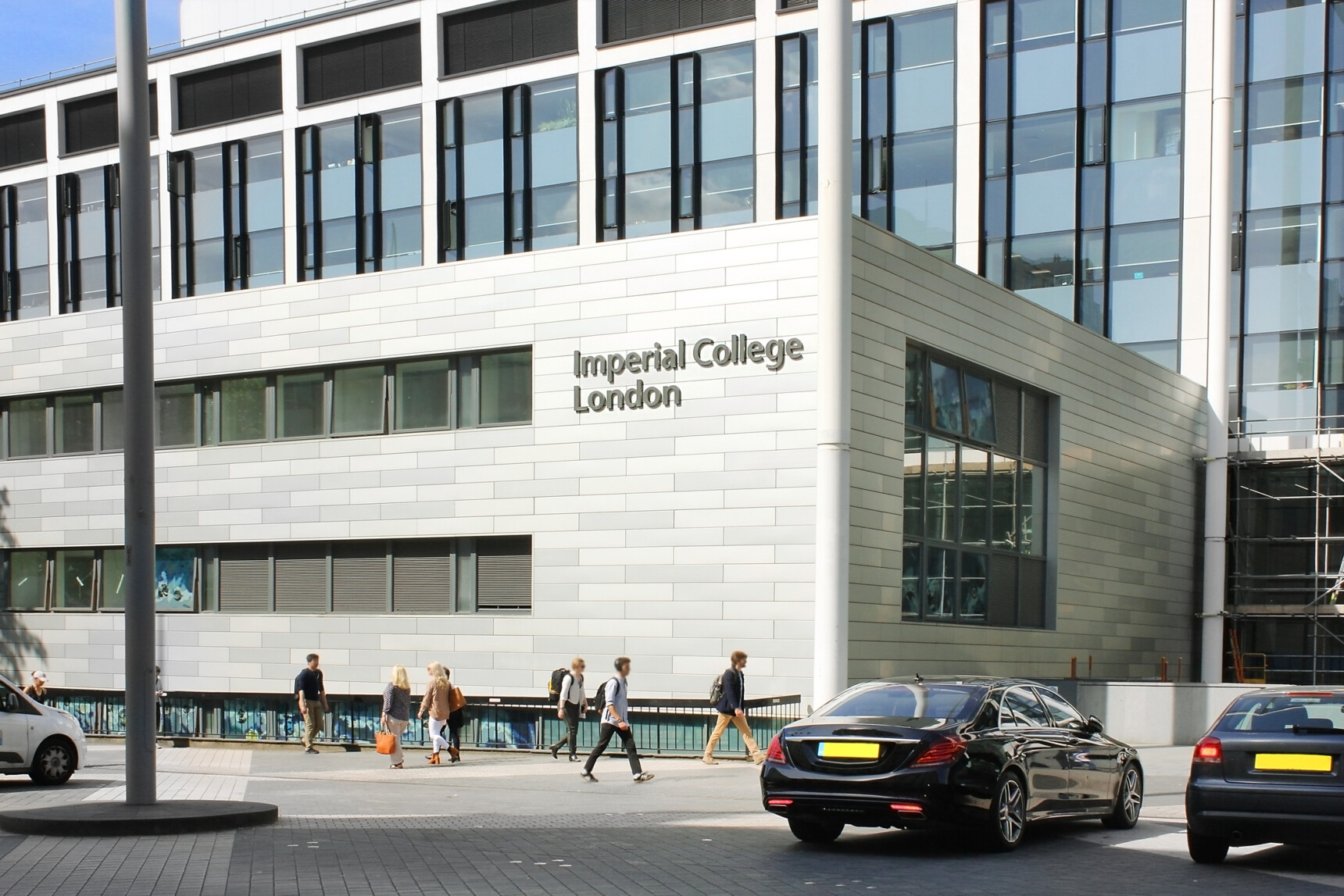 External view of an Imperial College London building.